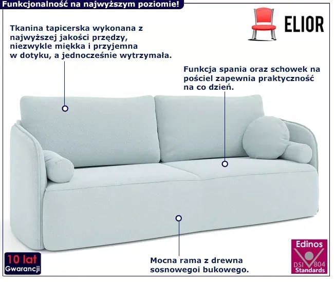 Kremowy narożnik w kształcie litery U T0-Z83