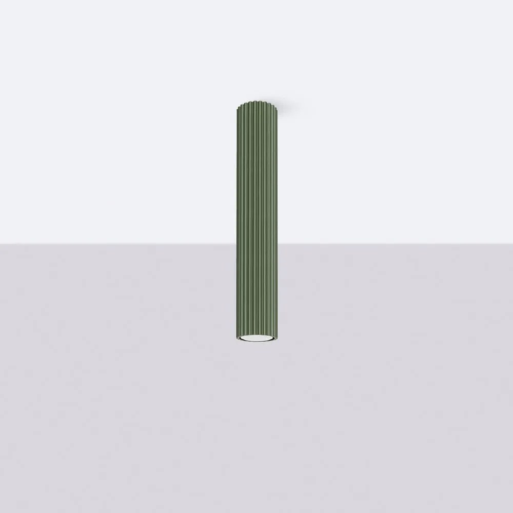 Zielona lampa punktowa Gleam – Sollux