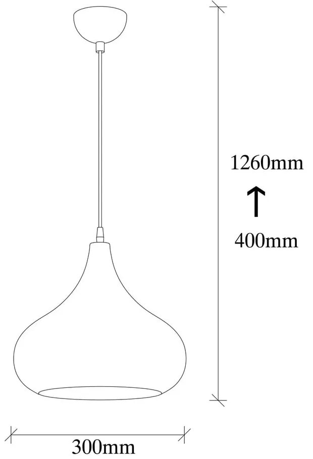 Czarna lampa wisząca Opviq lights Sağlam