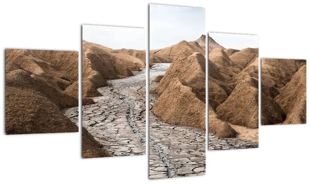 Obraz - Rumuński wulkan (125x70 cm)