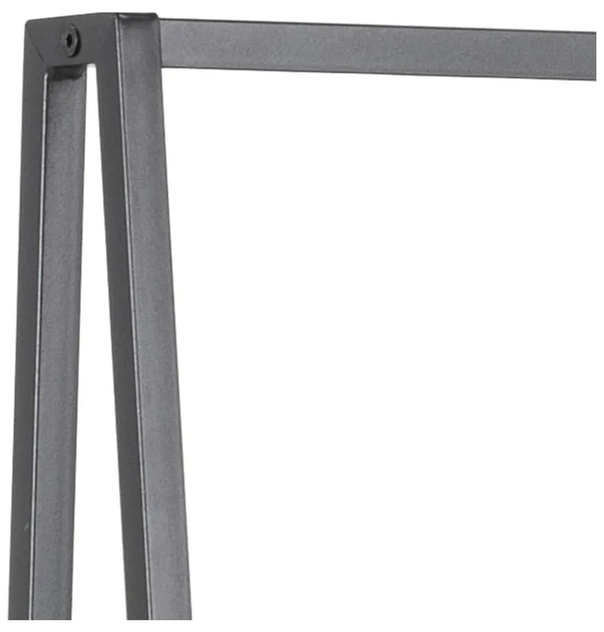 Czarny stojak na ubrania w dekorze jesionu Seaford – Actona