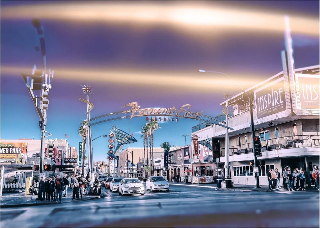 Zdjęcie ulicy w Las Vegas (70x50 cm)