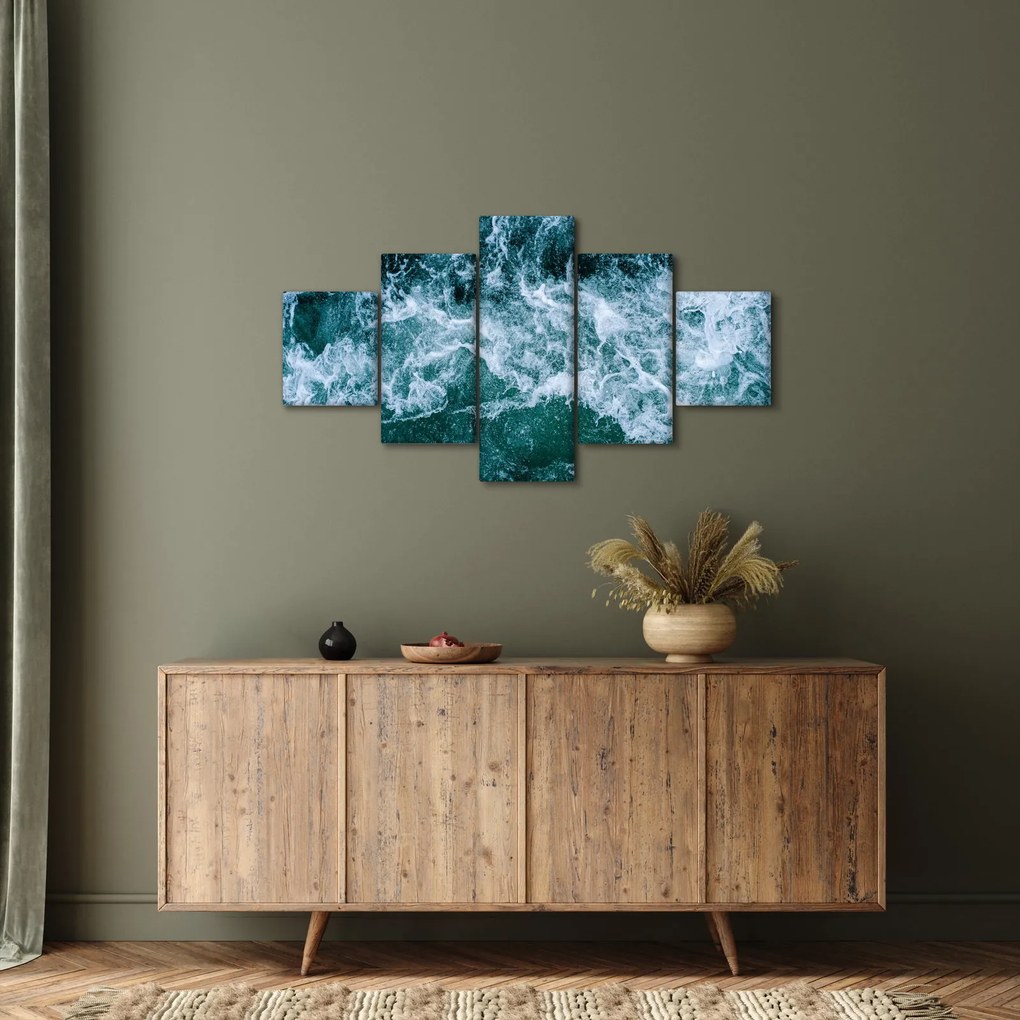 Obraz - Fale oceanu (125x70 cm)