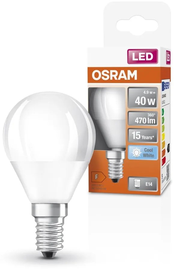 Żarówka LED z neutralnym światłem z gwintem E14, 5 W – Candellux Lighting