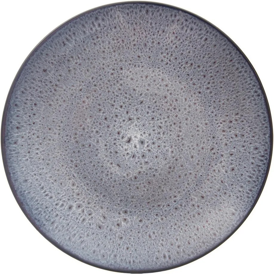 Fioletowy ceramiczny talerz ø 27 cm Glaze – Orion