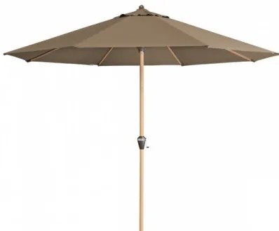 ALU WOOD 3,5 m - parasol z rączką z ochroną ULTRA UV : Substancja Desen - 846