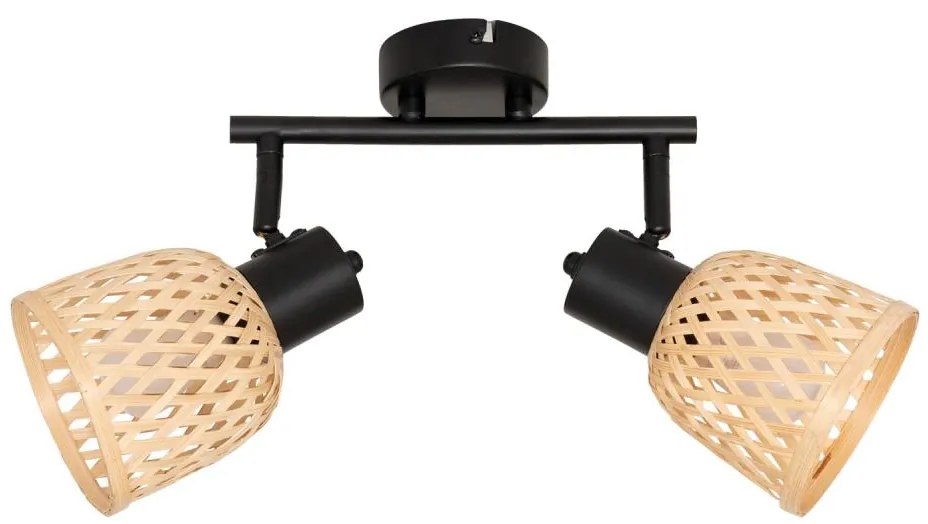 Atmosphera - Oprawa punktowa LIO 2xE14/25W/230V bambusowa