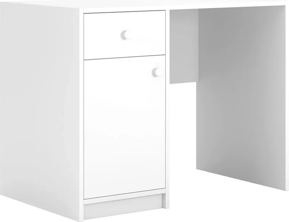 Białe biurko dla dziecka 100 cm T8-A82