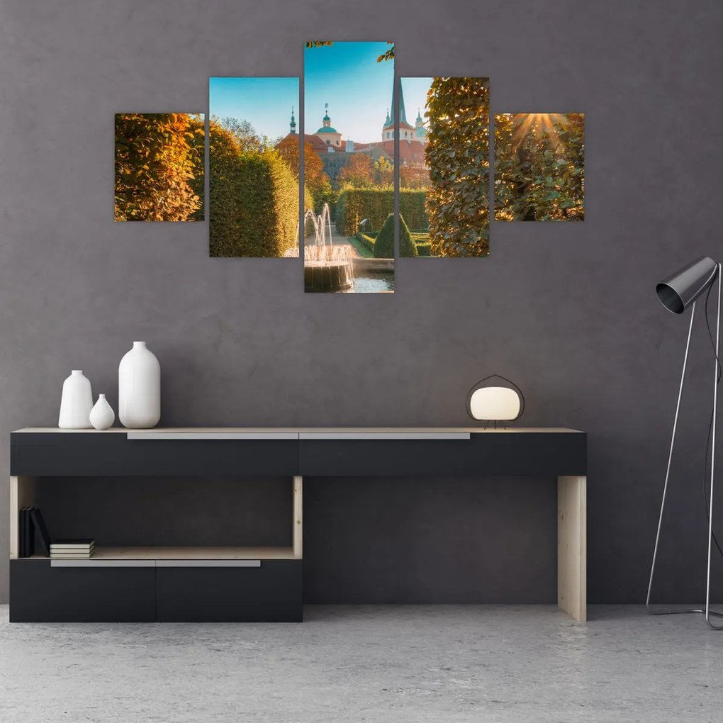 Obraz - Pałac Wallensteina (125x70 cm)