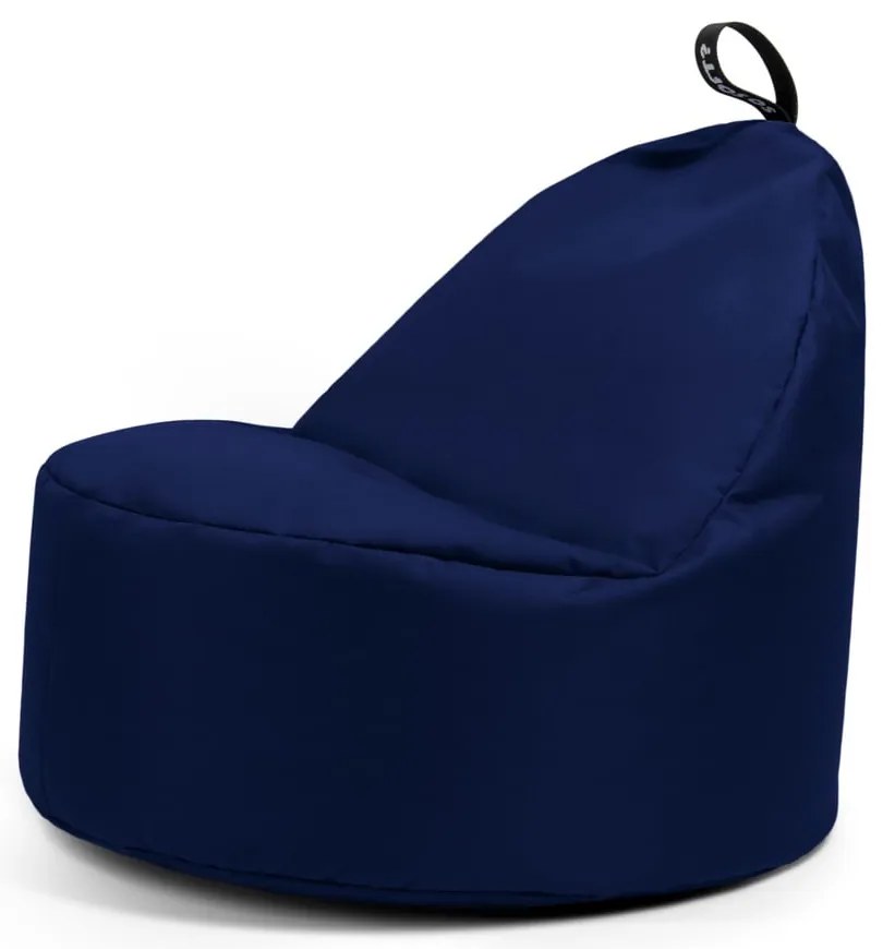 Ciemnoniebieski worek do siedzenia Round XL – So Soft?