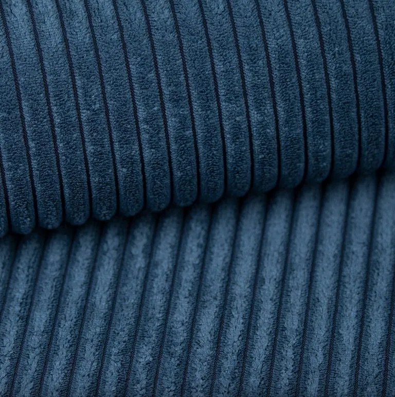Sofa Monaco : Kolor nogi - Chrom, Kolor tkaniny - Kronos5/Poso5, Typ tkaniny - Kronos/Poso, Wysokość nogi - 15 cm