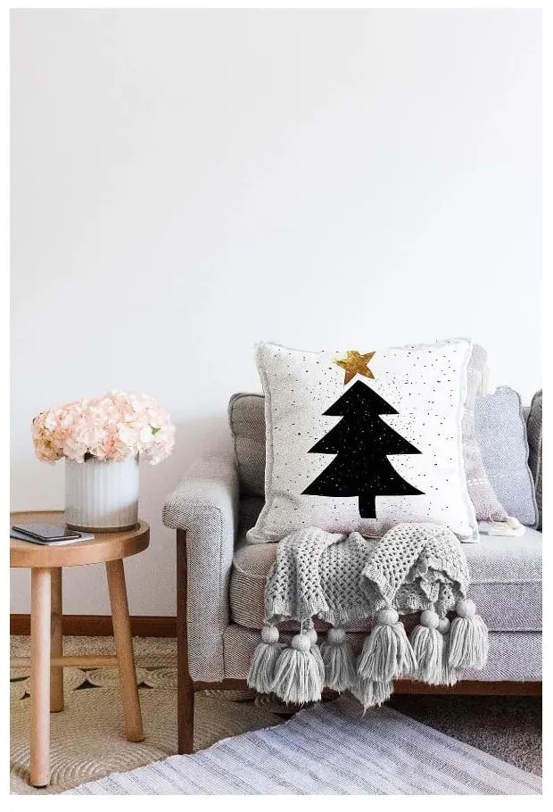 Poszewka na poduszkę ze świątecznym motywem 43x43 cm – Mila Home