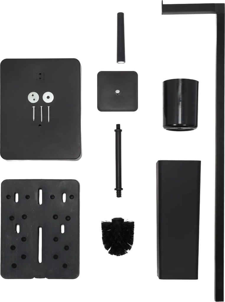 Stojak na papier z pojemnikiem na szczotkę BALVO