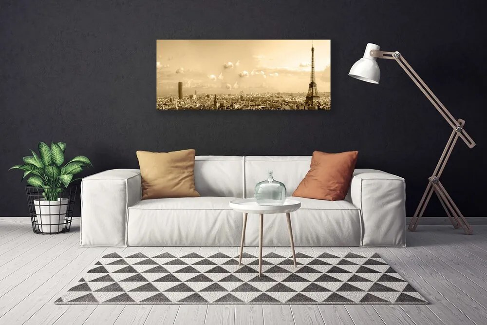 Fotoobraz na płótnie Panorama Miejskich Kamienic