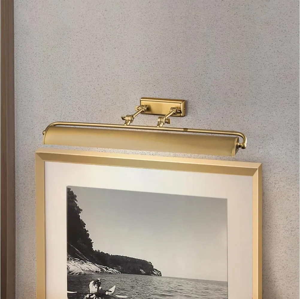 Elstead WINCHFIELD-PLL-AB - Oprawa do obrazów WINCHFIELD 4xE14/40W/230V złota