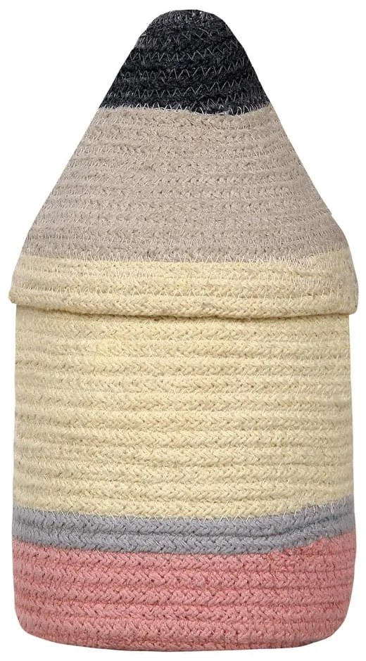 Tekstylny dziecięcy kosz na zabawki ø 13x30 cm Pencil Small – Lorena Canals