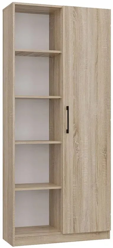 Wysoki regał na ubrania dąb sonoma R1-A60