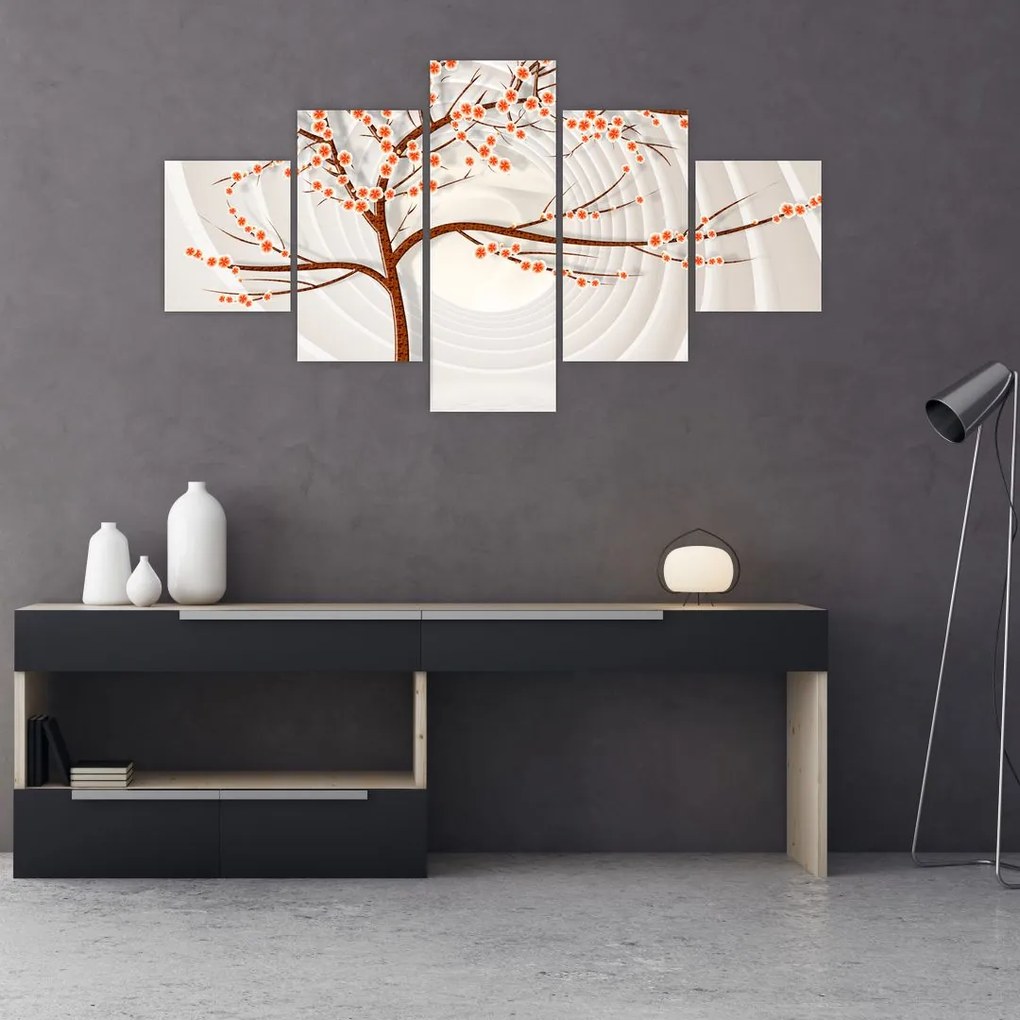 Obraz - Drzewo w nieskończoności (125x70 cm)