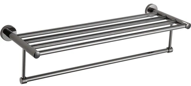 Mexen Remo półka na ręcznik, black chrome - 7050720-73