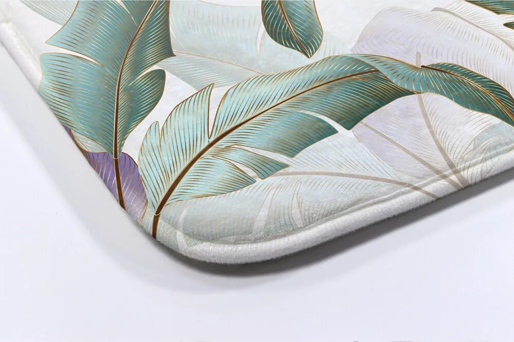 Dywanik do łazienki Dywanik do łazienki Liście