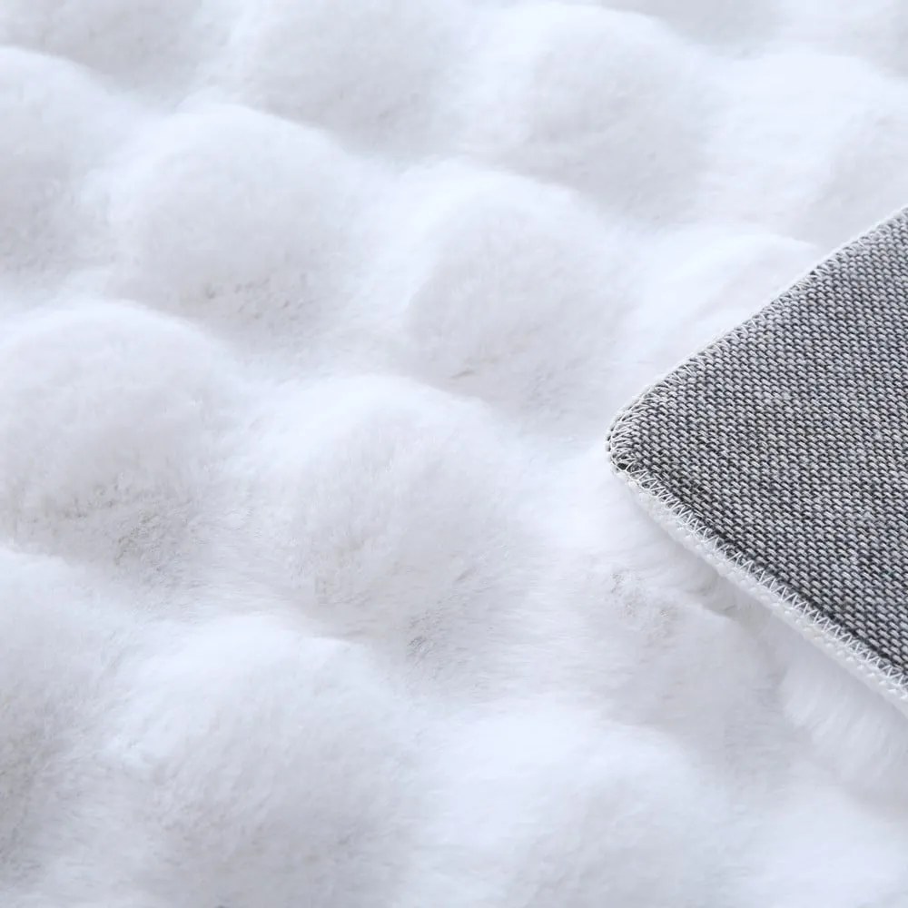 Biały chodnik odpowiedni do prania 80x250 cm Ambiance – Ayyildiz Carpets