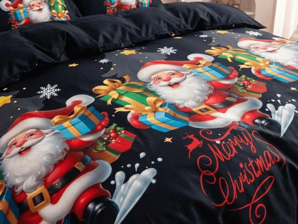 PrzytulneMieszkanie.pl PrzytulneMieszkanie.pl Pościel z mikrofibry MIDNIGHT GIFT kolorowa Rozmiar pościeli: 70 x 80 cm | 140 x 200 cm