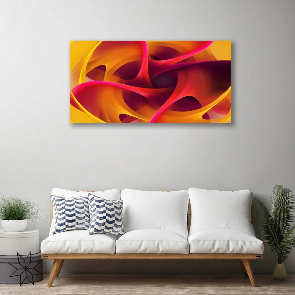 Zdjęcie na płótnie Dynamiczna Struktura Linii