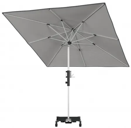 KNIRPS PHOENIX 245 x 245 cm - parasol do centrum ogrodniczego : Kolor parasola - Jasnoszary