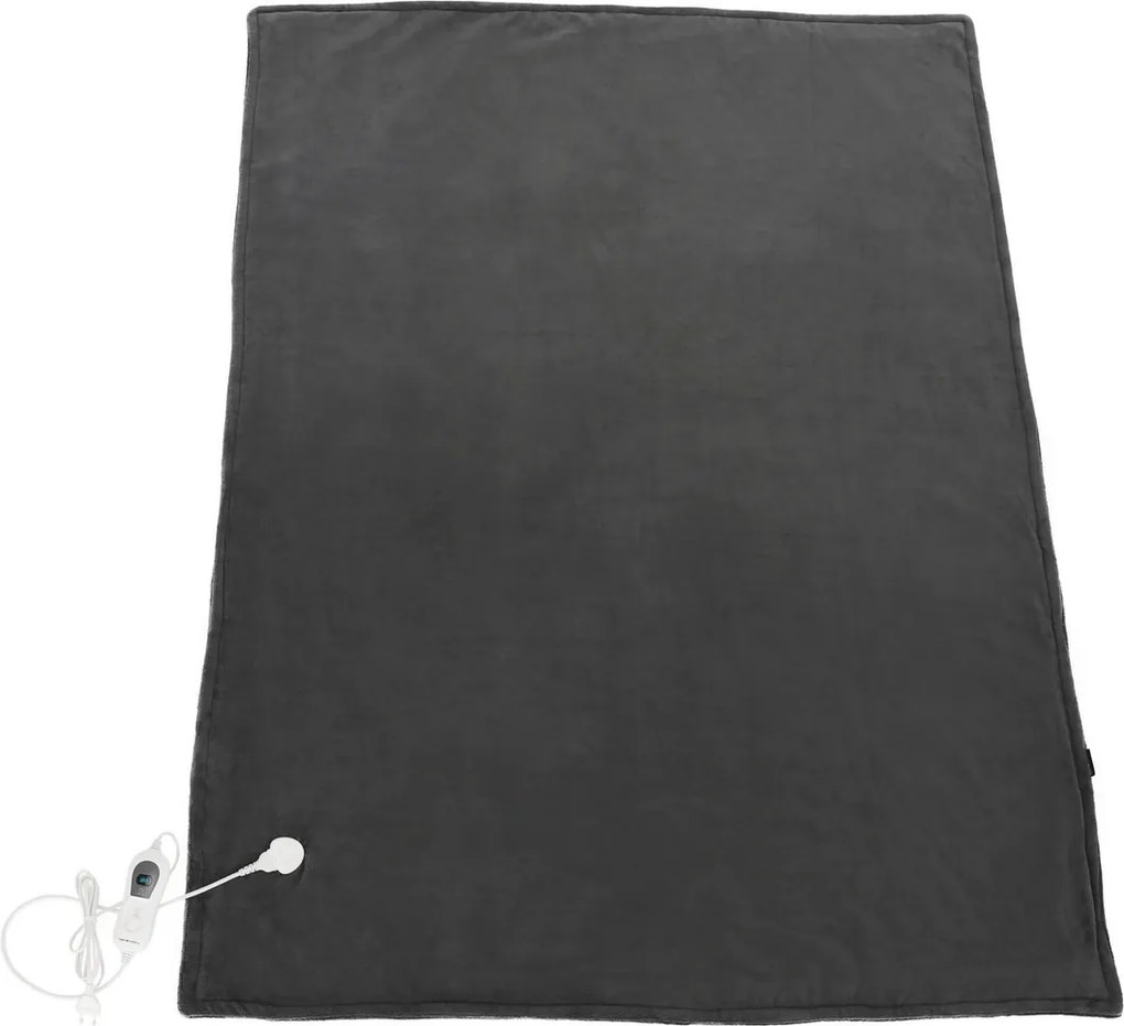 Elektryczny koc grzewczy MEDISA, ciemnoszary