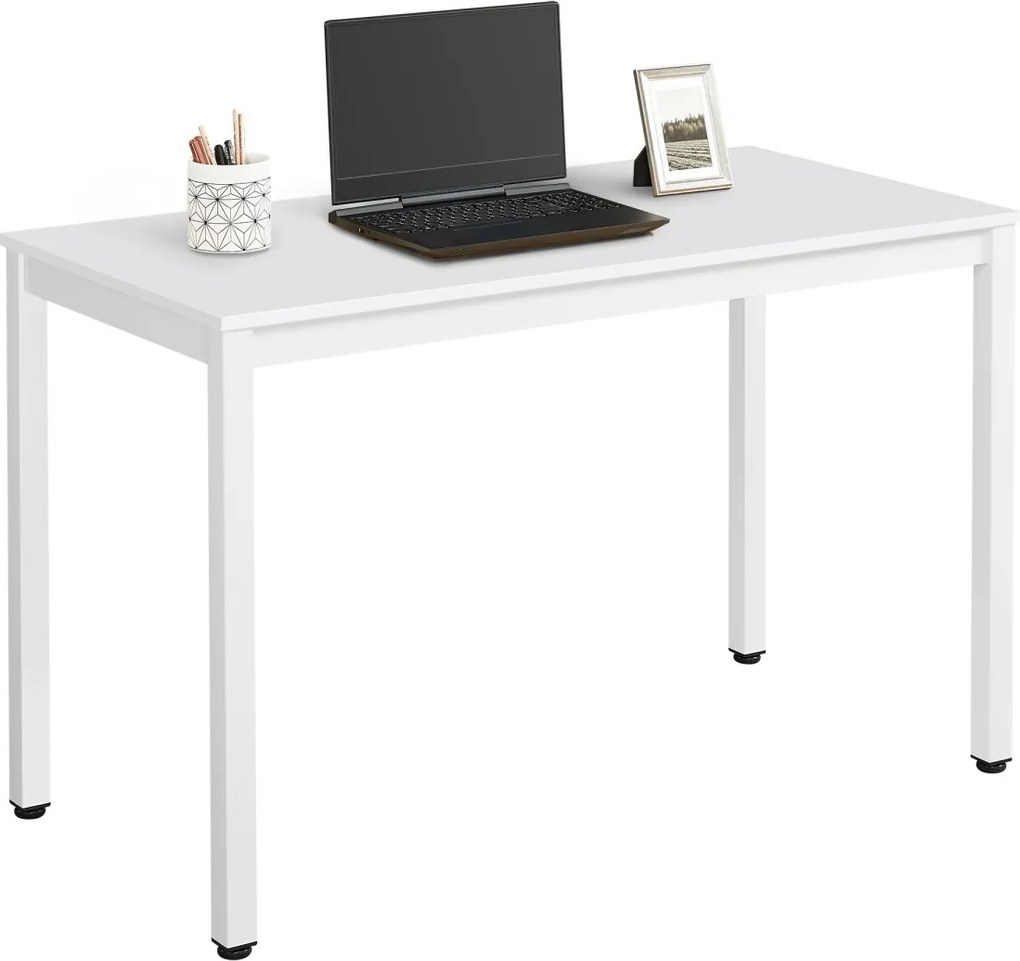 PROMOCJA Biały stół jadalniany z białym blatem TESSA 120x60 cm II. klasa