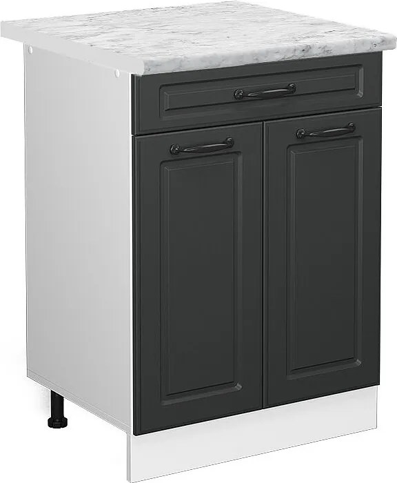 Szafka dolna do kuchni antracytowy domek wiejski 60x60x81.6 r-line