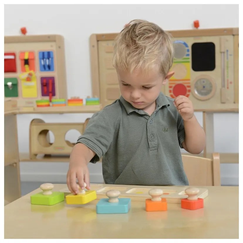Masterkidz układanka nauka rozmiarów i kolorów montessori