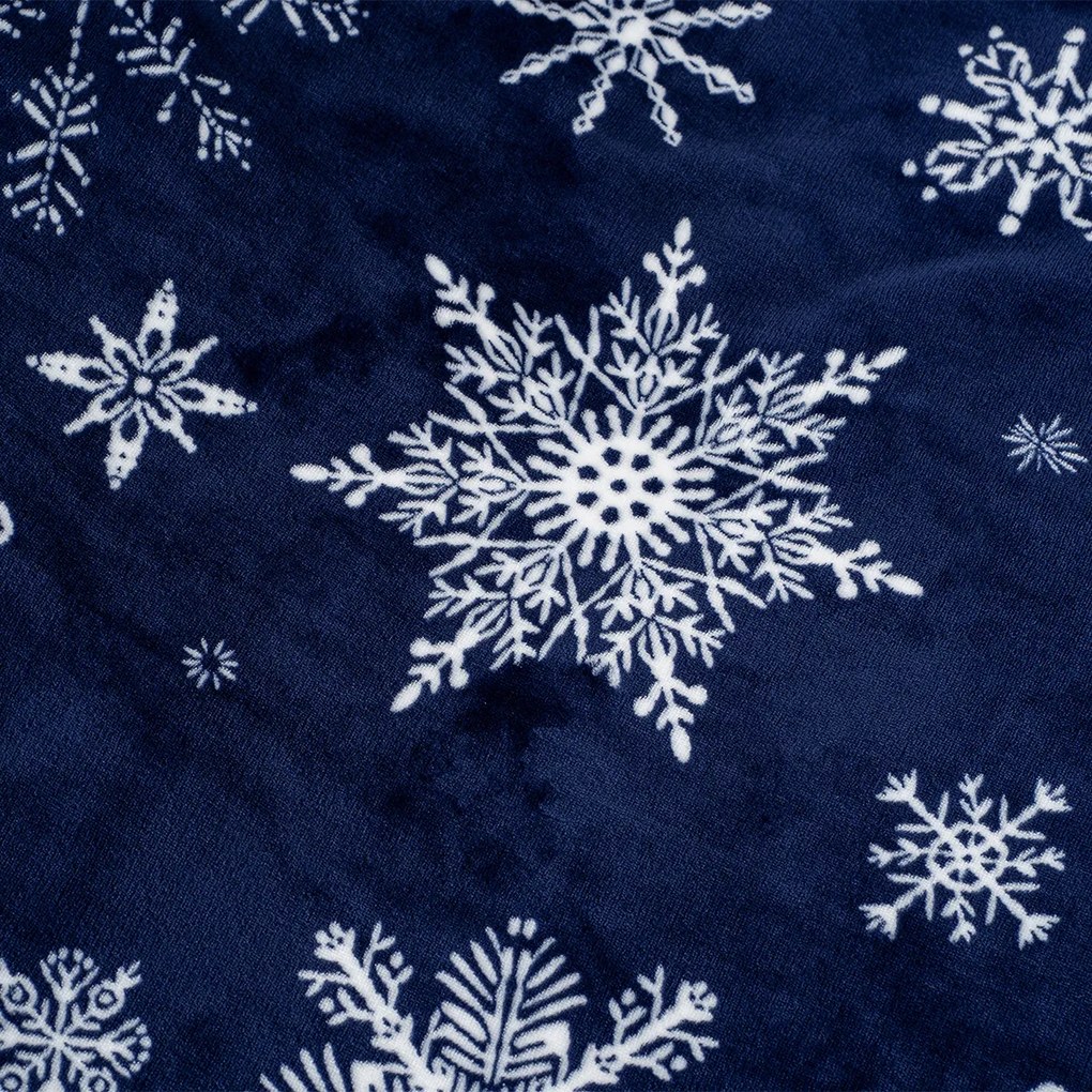 4Home Pościel mikroflanela Midnight Snowfall, 140 x 220 cm, 70 x 90 cm