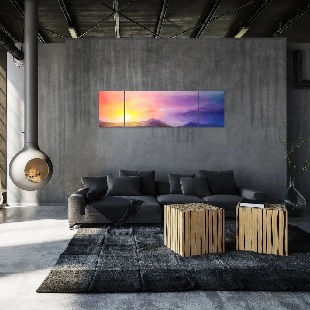 Obraz - O świcie (170x50 cm)