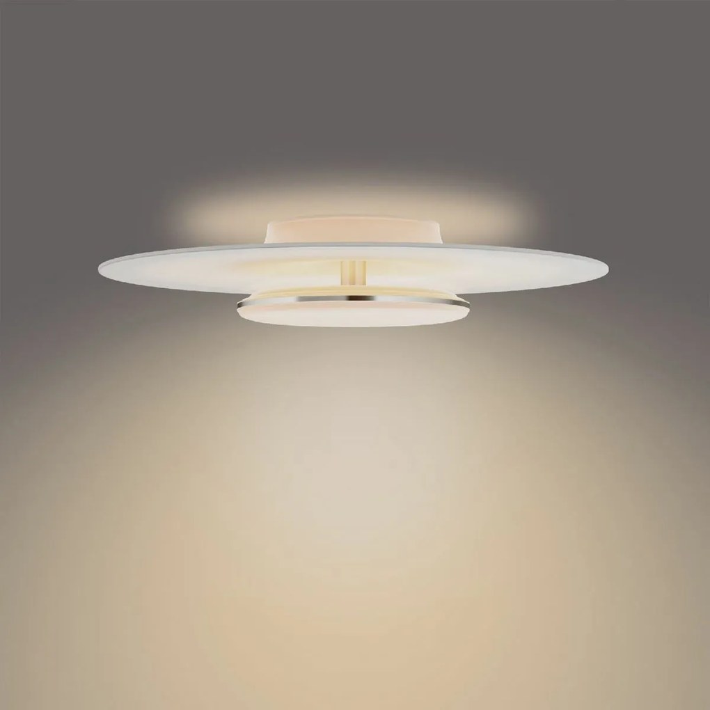 Philips 8720169195257 sufitowa oprawa LED Garnet,biała, 1x 40 W 4200 lm 2700 K IP20