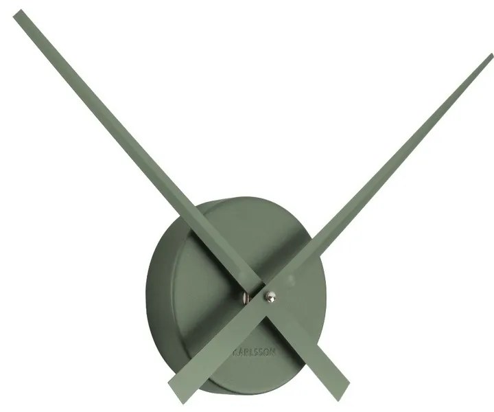 Karlsson 4348DG designerski zegar ścienny zielony,średnica 48 cm