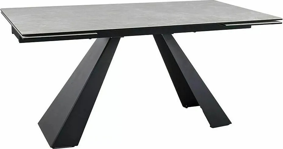 Stół rozkładany SALVADORE CERAMIC 160(240)x90 kremowy mat diamond cream