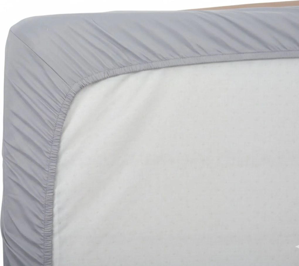 DORMEO ENERGY PRZEŚCIERADŁO Z GUMKĄ SZARE 90x200 cm