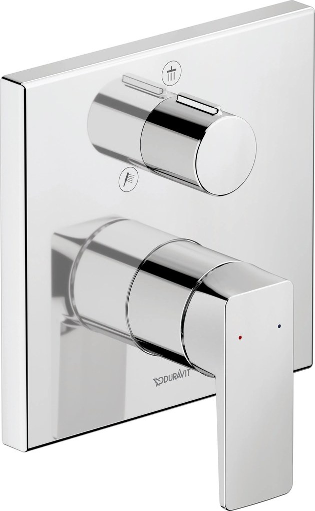 Jednouchwytowa bateria prysznicowa Duravit Manhattan