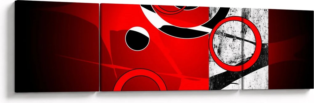 Obraz abstrakcji (170x50 cm)
