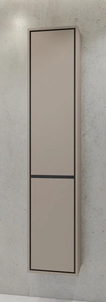 Szafka łazienkowa GAJA 2D 35cm congo/czarna HELVETIA