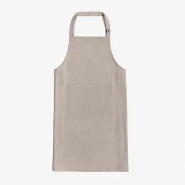 Fartuch Bawełniany Nedeliya Sand Grey - Sklum