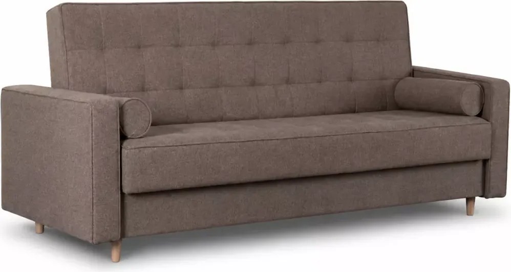 Sofa rozkładana Kysyke z funkcją spania – nowoczesna wersalka z pojemnikiem na pościel