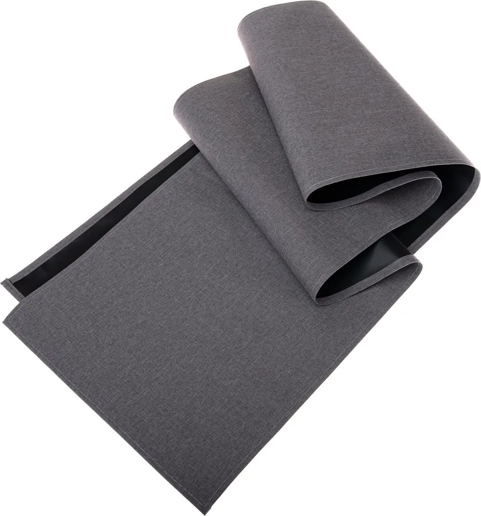 Bieżnik Dark Grey, 30 x 160 cm