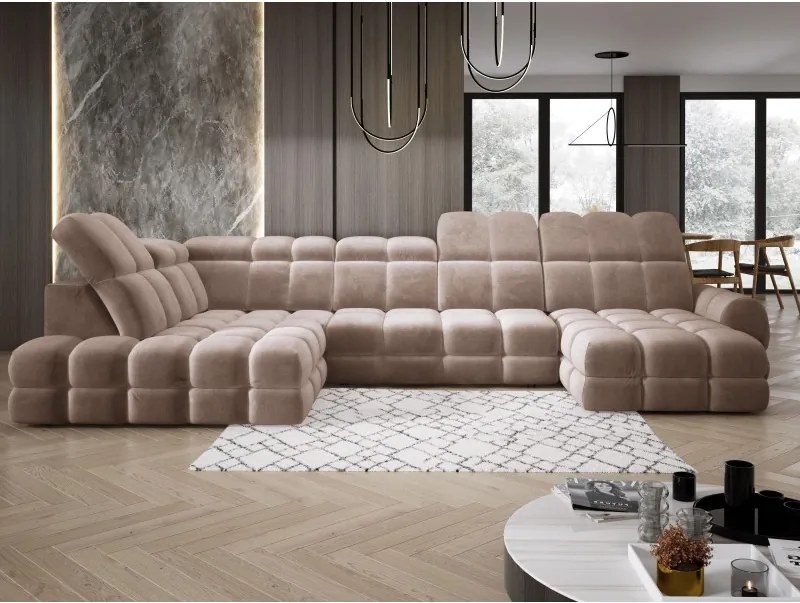 Narożnik TOLLO XL z elektryczną regulacją siedziska WERSAL