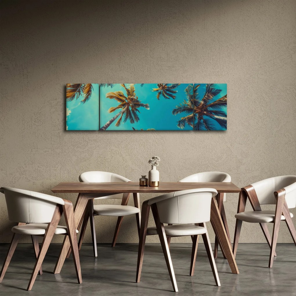 Obraz - Wysokie palmy (170x50 cm)
