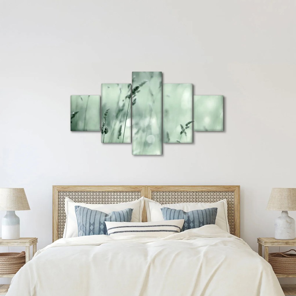 Obraz - Zielona łąka (125x70 cm)