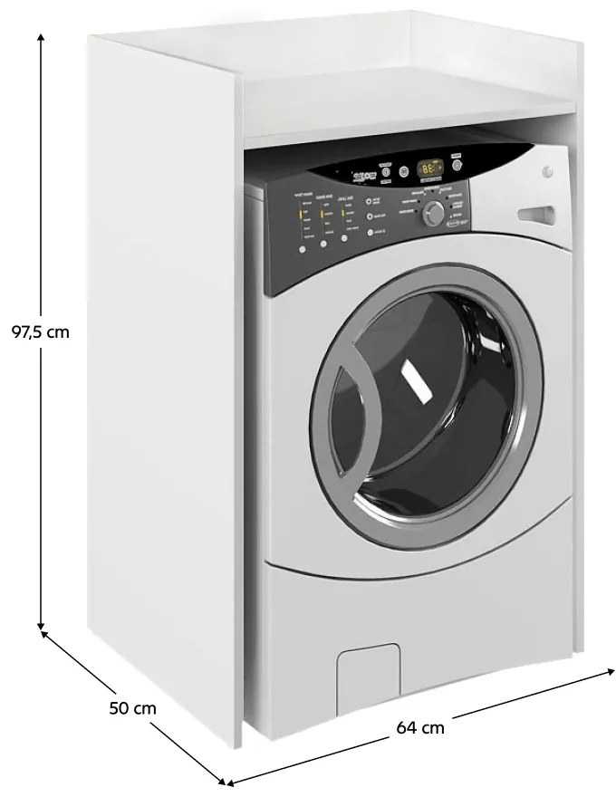 Szafka na pralkę VOJTO, biały