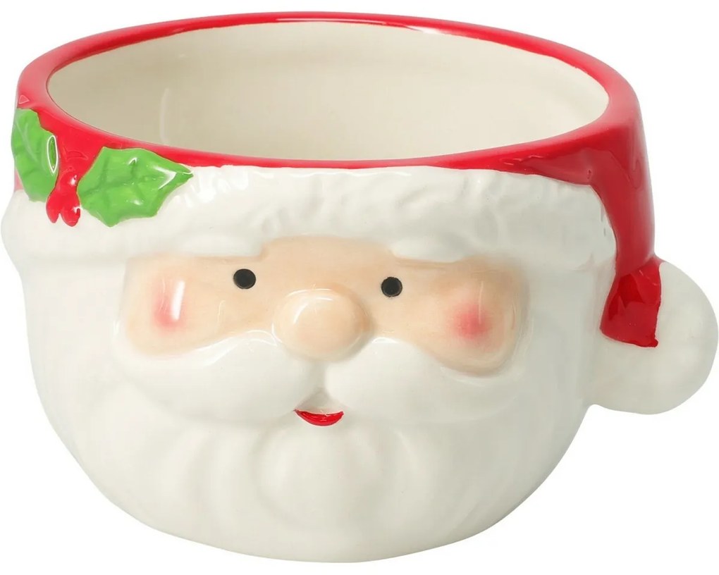 Zestaw 2 misek ceramicznych Mr. & Mrs. Claus 13 cm