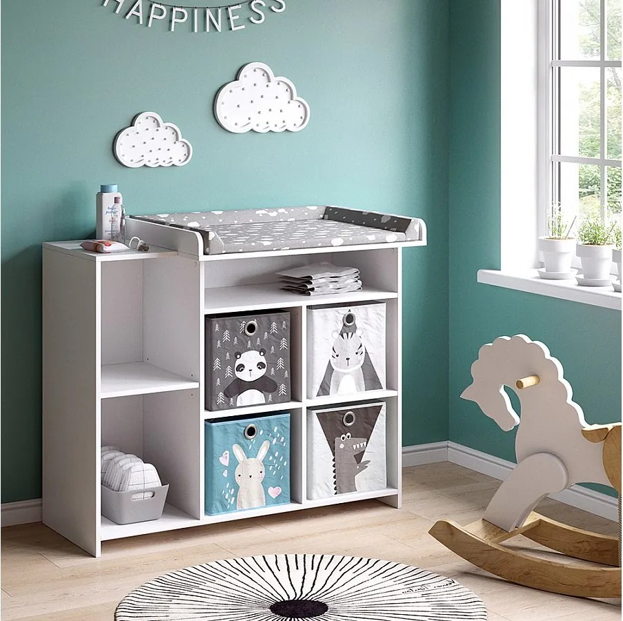 Przewijak dla dziecka biały 113x53x100 oskar